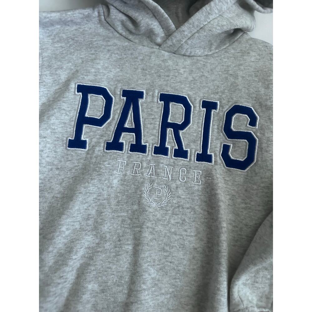 H&M Light Grey Paris Graphic Sweatshirt - Relaxed Fit - Picture 2 of 4